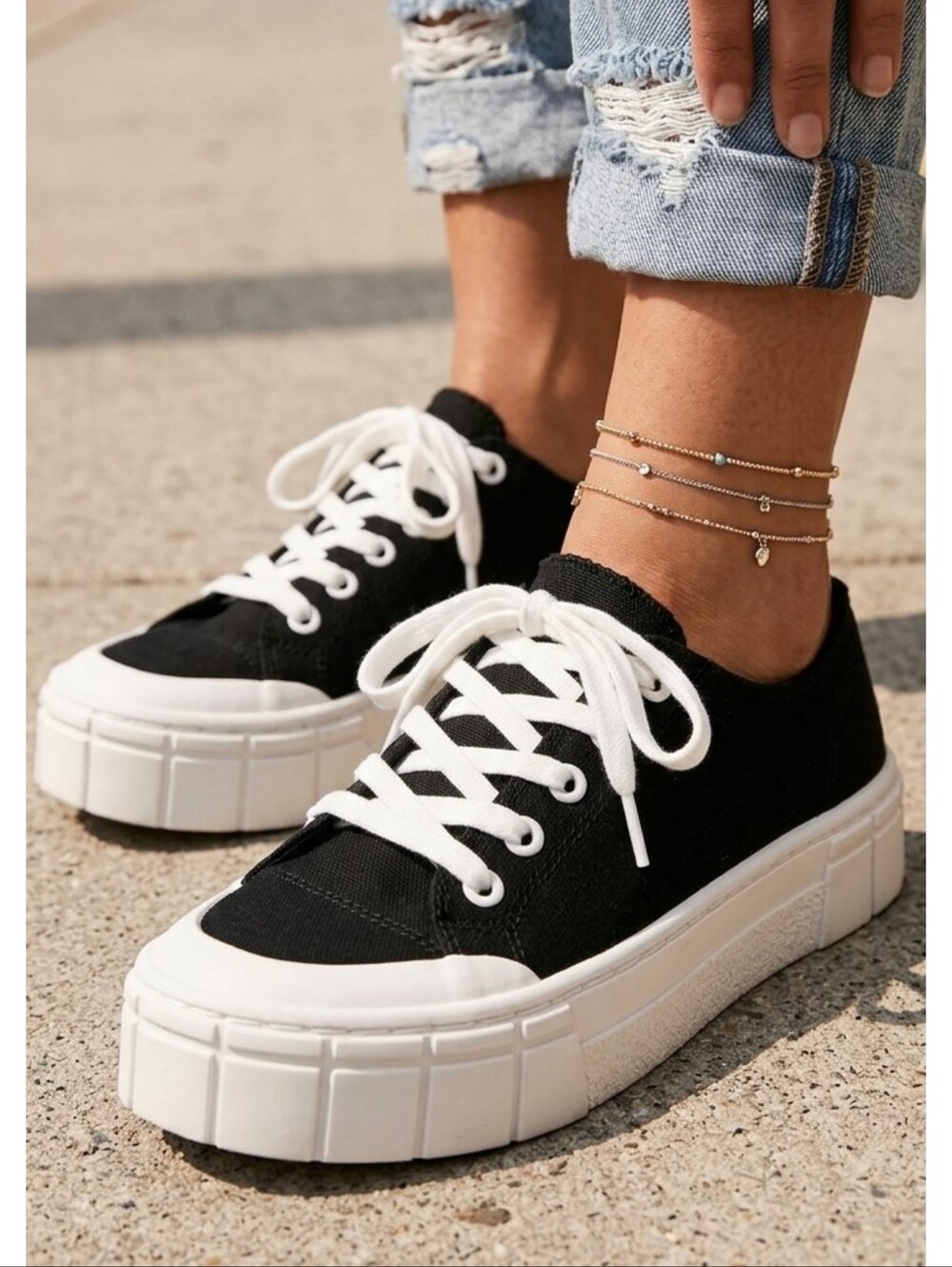 Mad Love Fran sneakers Black Size 9